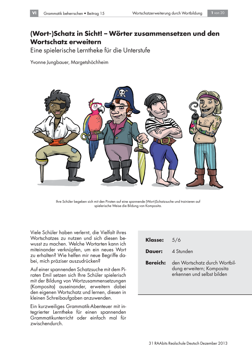 Wort-Schatz in Sicht